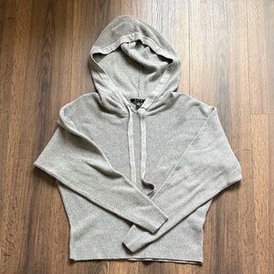 Cyrus Gray Hooded Sweater for Women